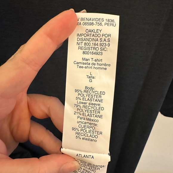 Oakley Mens Hydrolix Performance Fit T-shirt - Picture 7 of 8